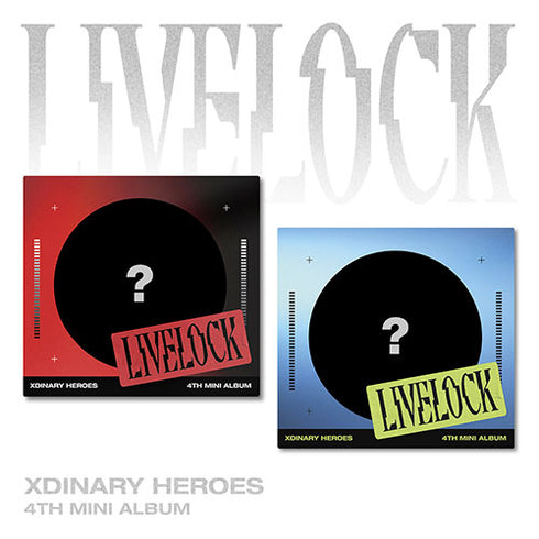 XDINARY HEROES 4TH MINI ALBUM - LIVELOCK (DIGIPACK VER.)